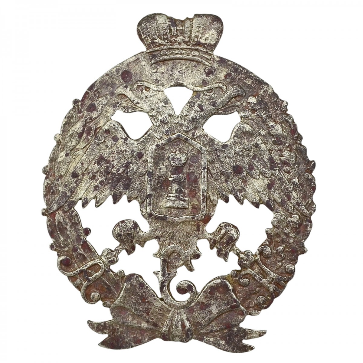 Badge for lower ranks of the 24th Infantry regiment of Simbirsk
