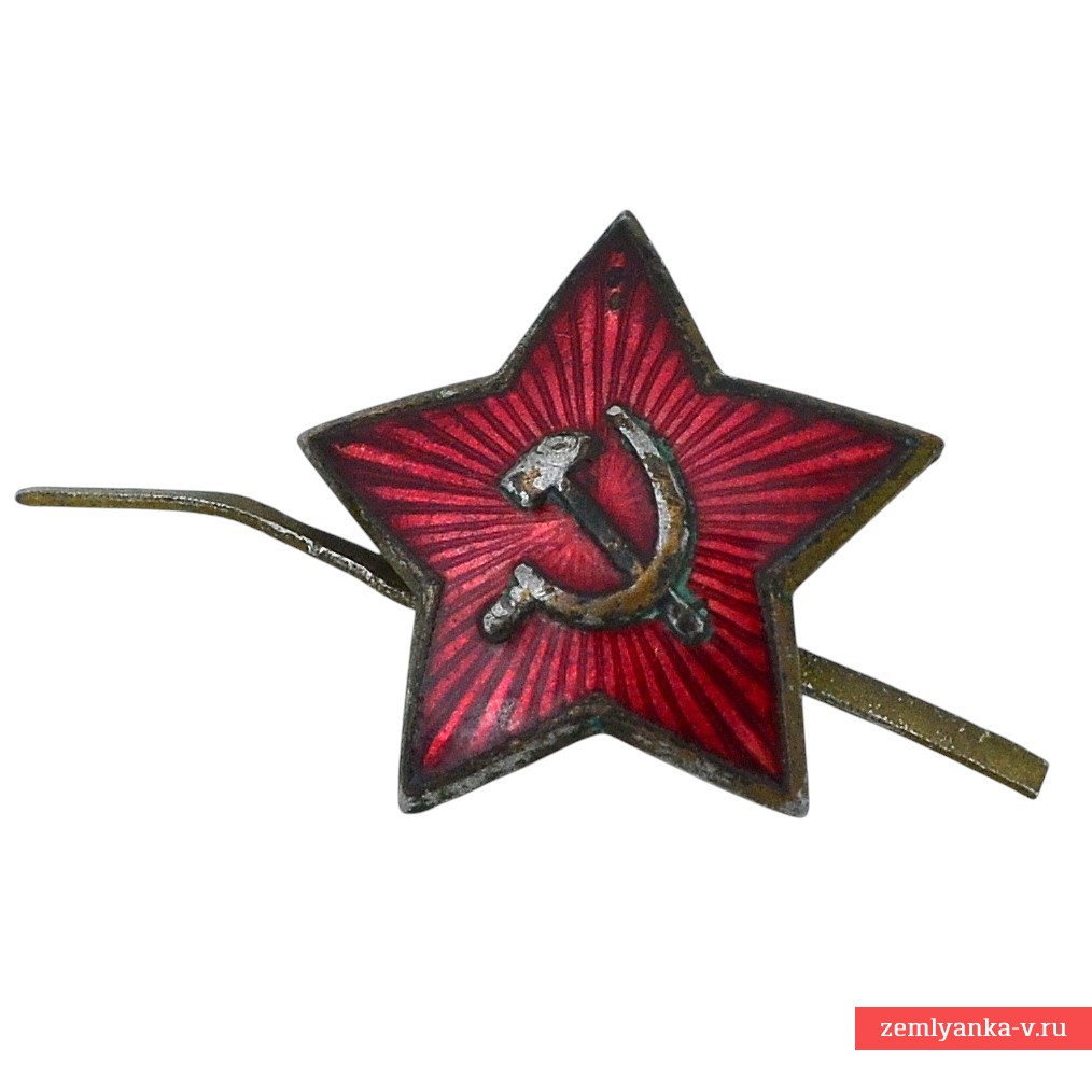 The star on the cap of the SA model 1955