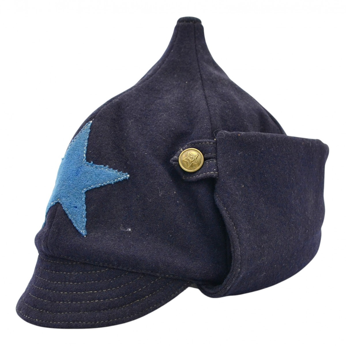 Winter helmet (Budenovka) of the commander of the Red Army Air Force in 1935