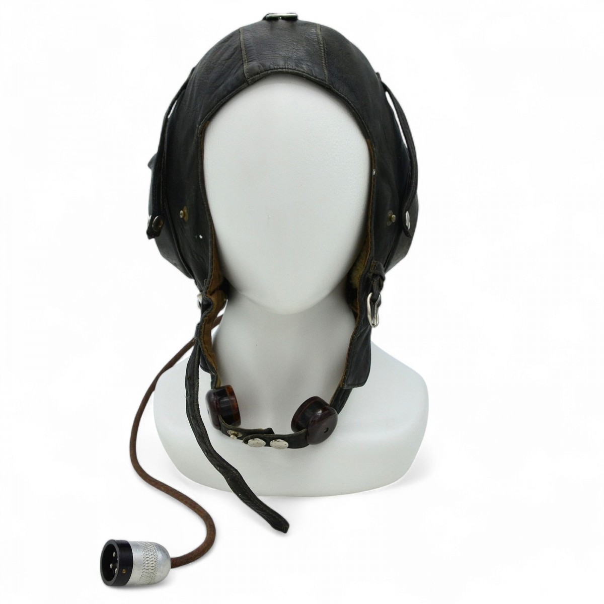 Red Army Air Force Flight Helmet with headset