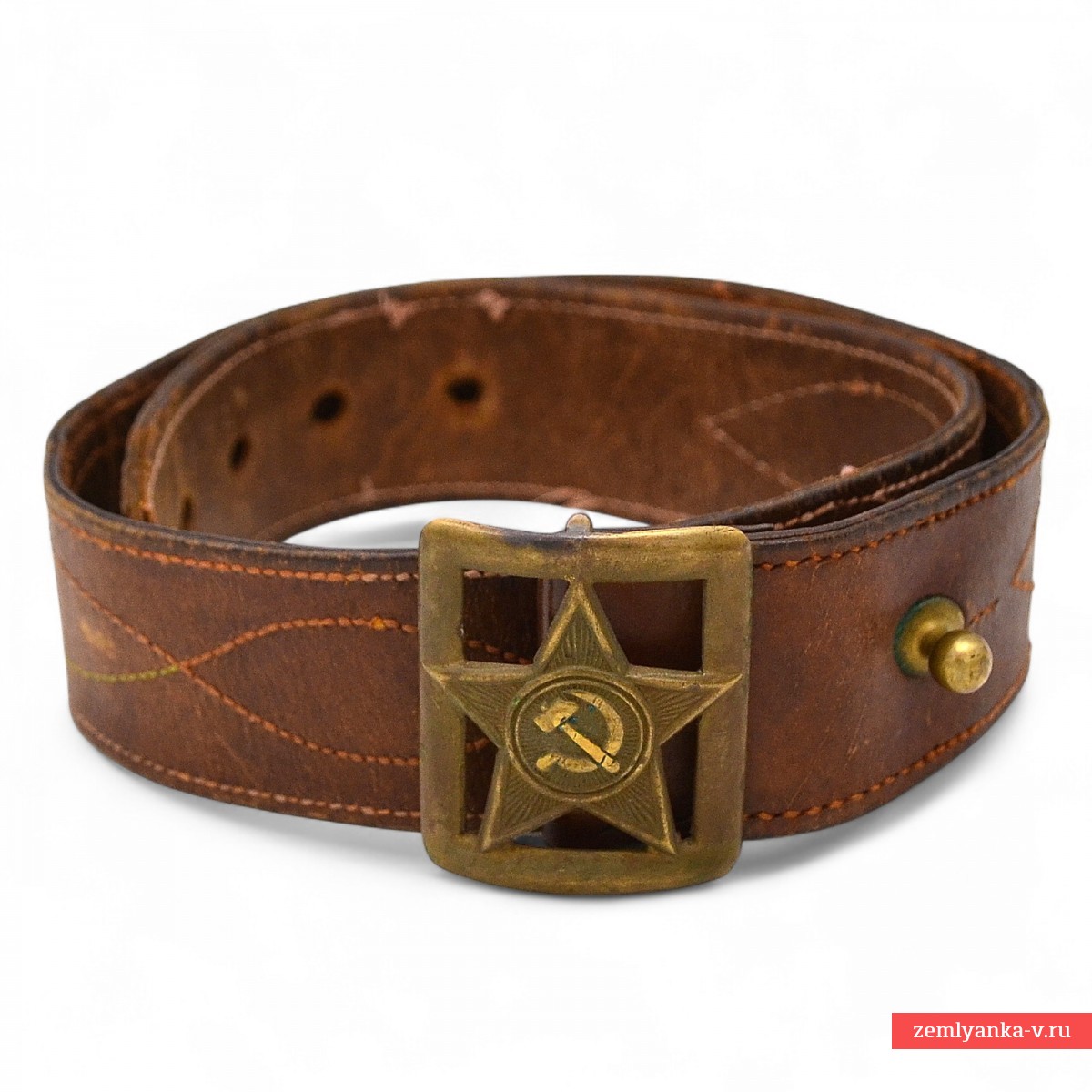 A belt from the equipment of the Red Army command staff of the 1935 model
