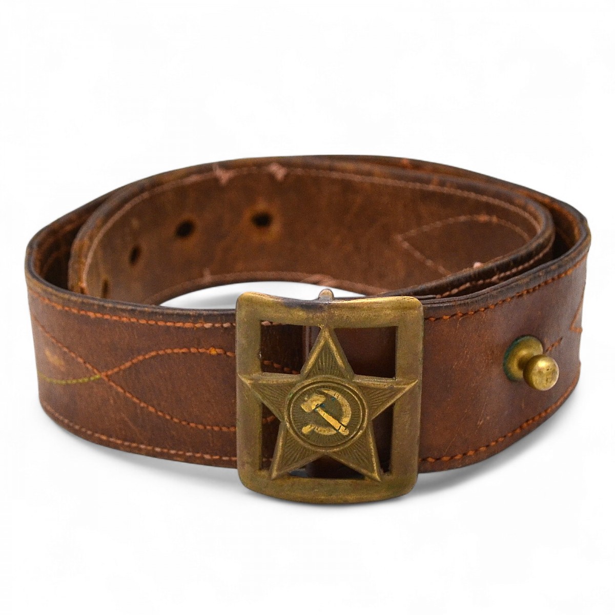 A belt from the equipment of the Red Army command staff of the 1935 model