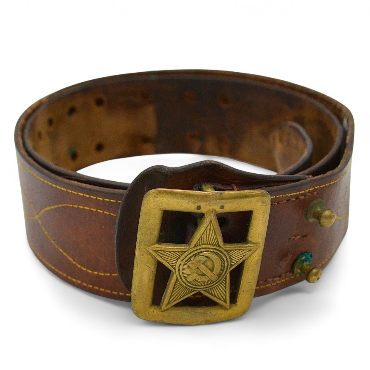 A belt from the equipment of the Red Army command staff of the 1935 model