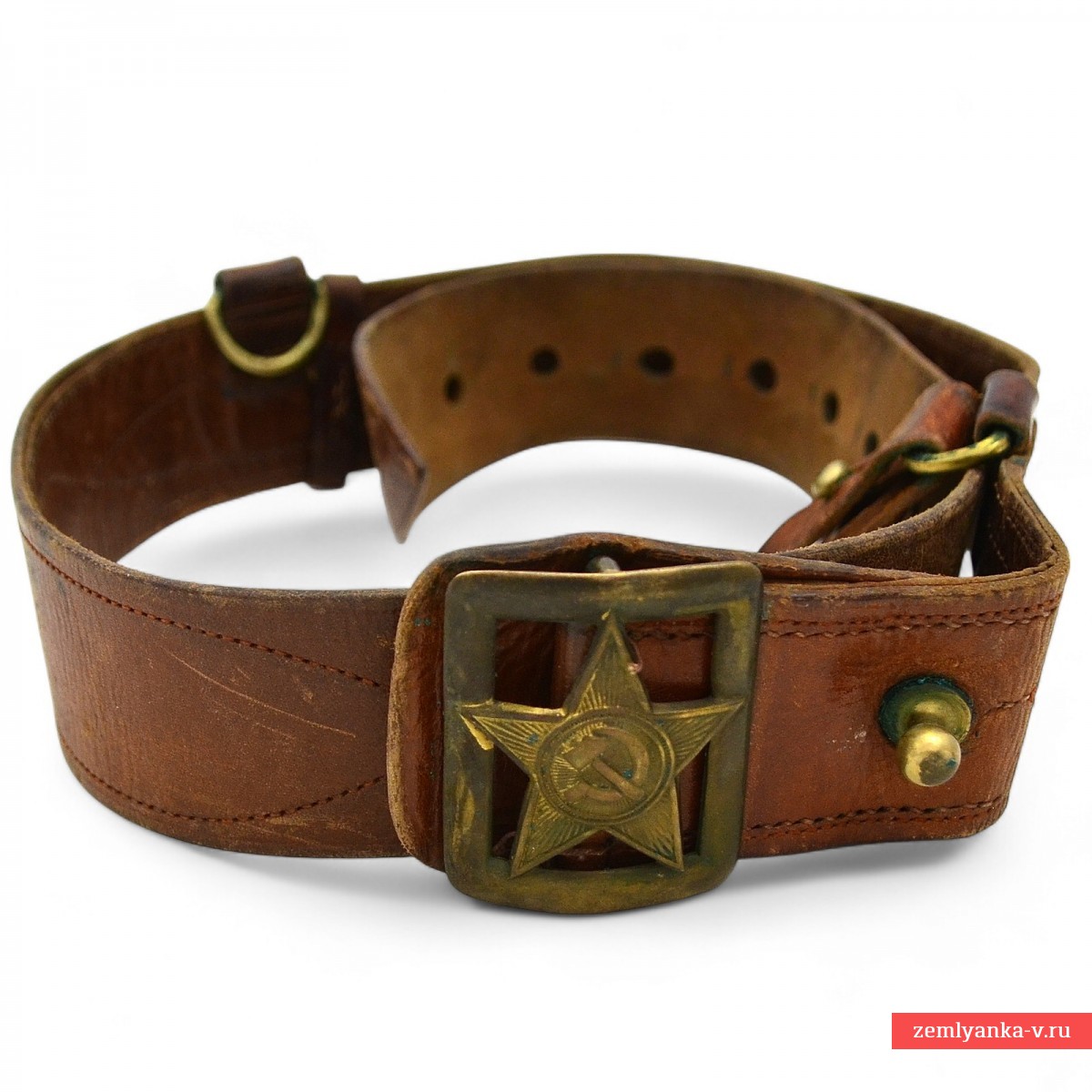 A belt from the equipment of the Red Army command staff of the 1935 model