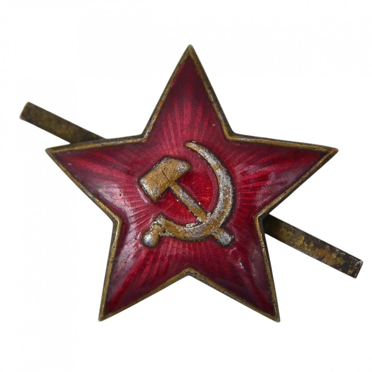 Star on the cap or earflaps of SA soldiers and officers, 1950s