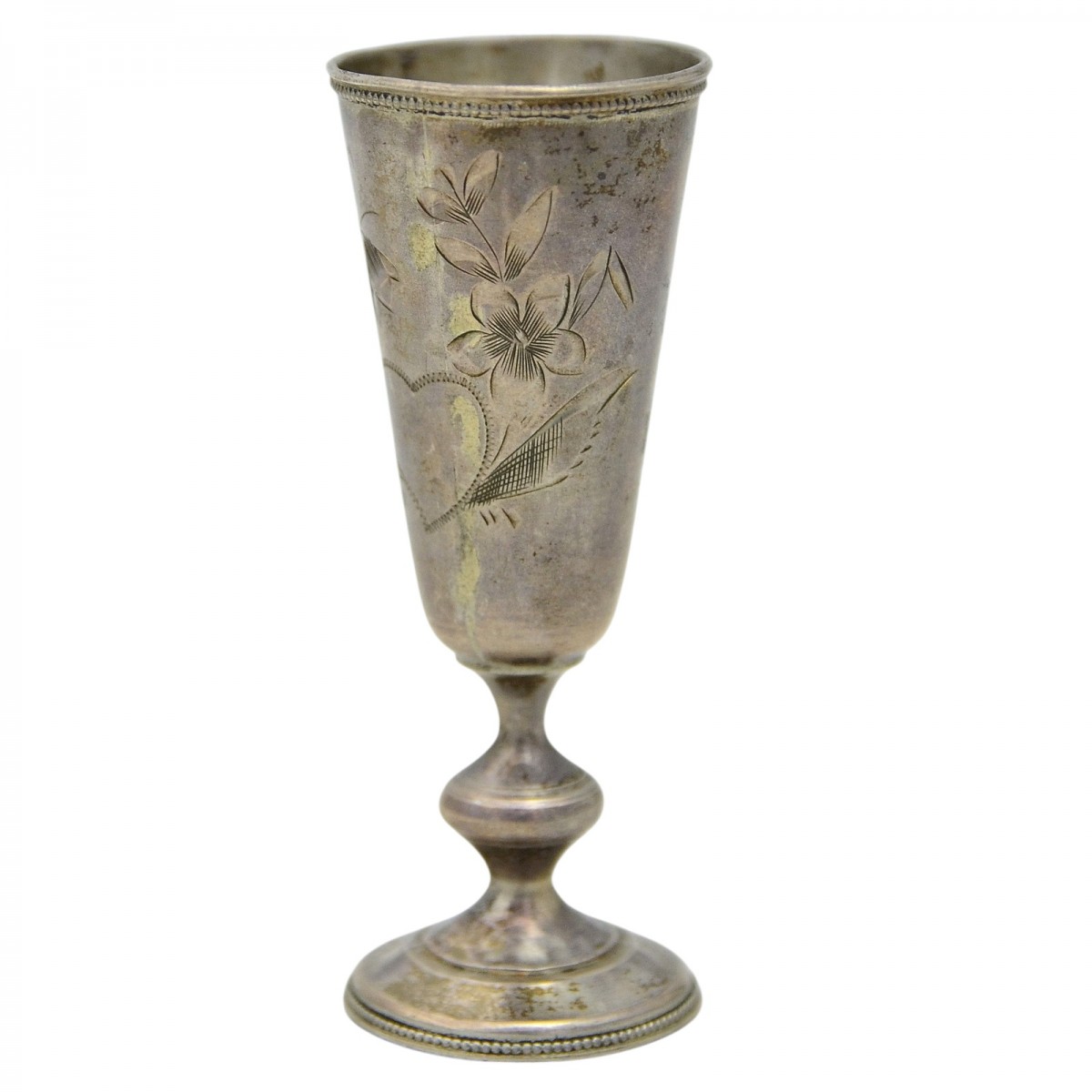 Soviet silver shot glass