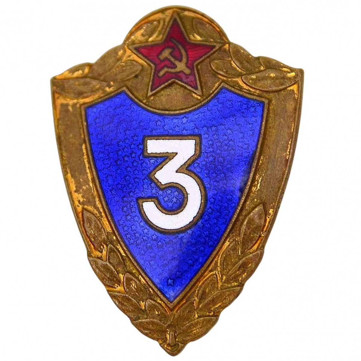 Badge of the army class, 3rd class specialist, screw