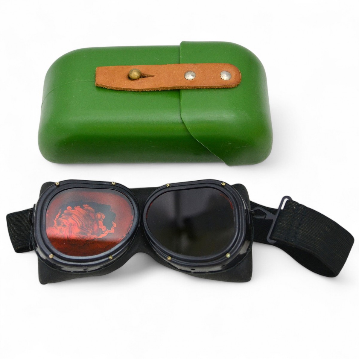 OZP glasses in a case