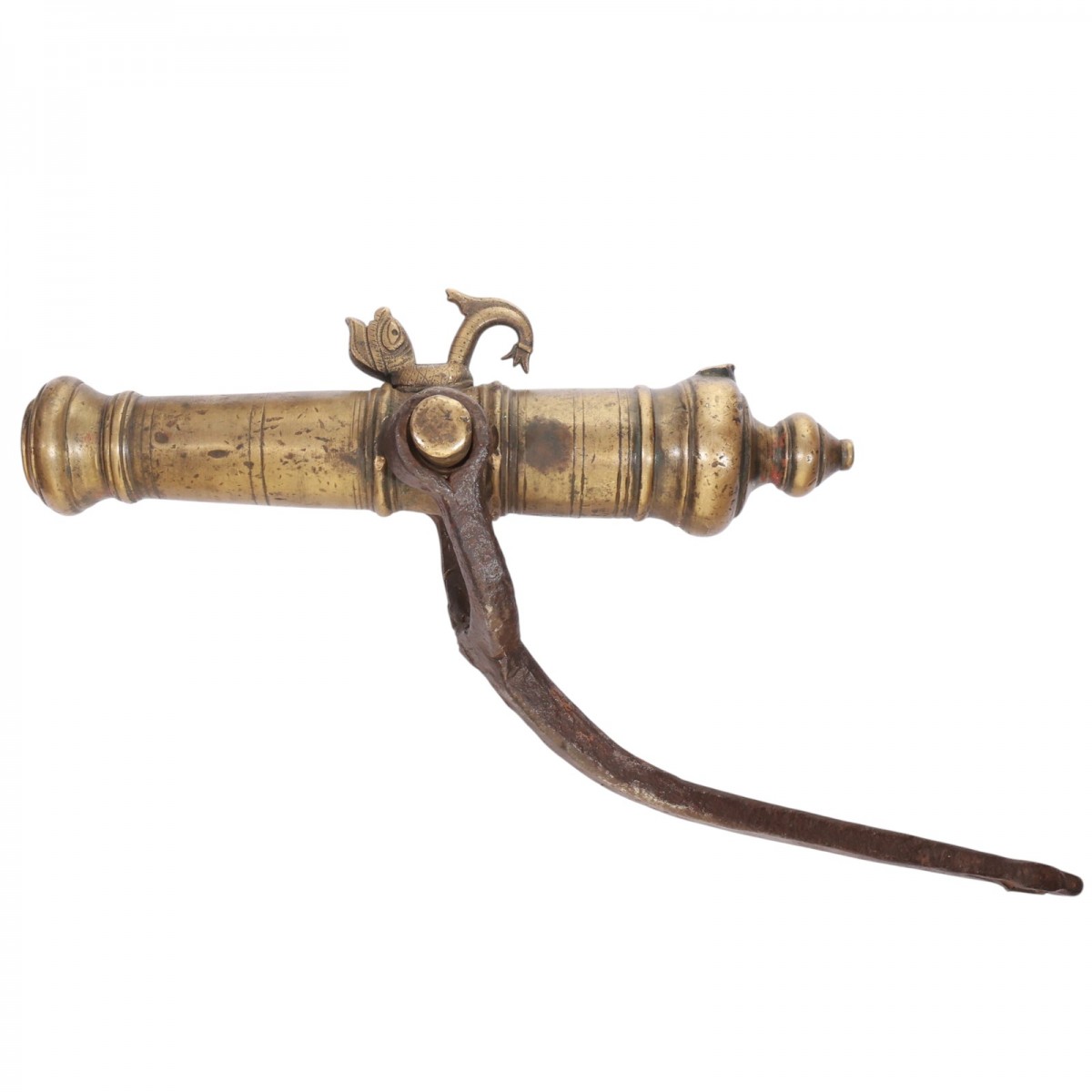 Bronze keyless Cossack cannon