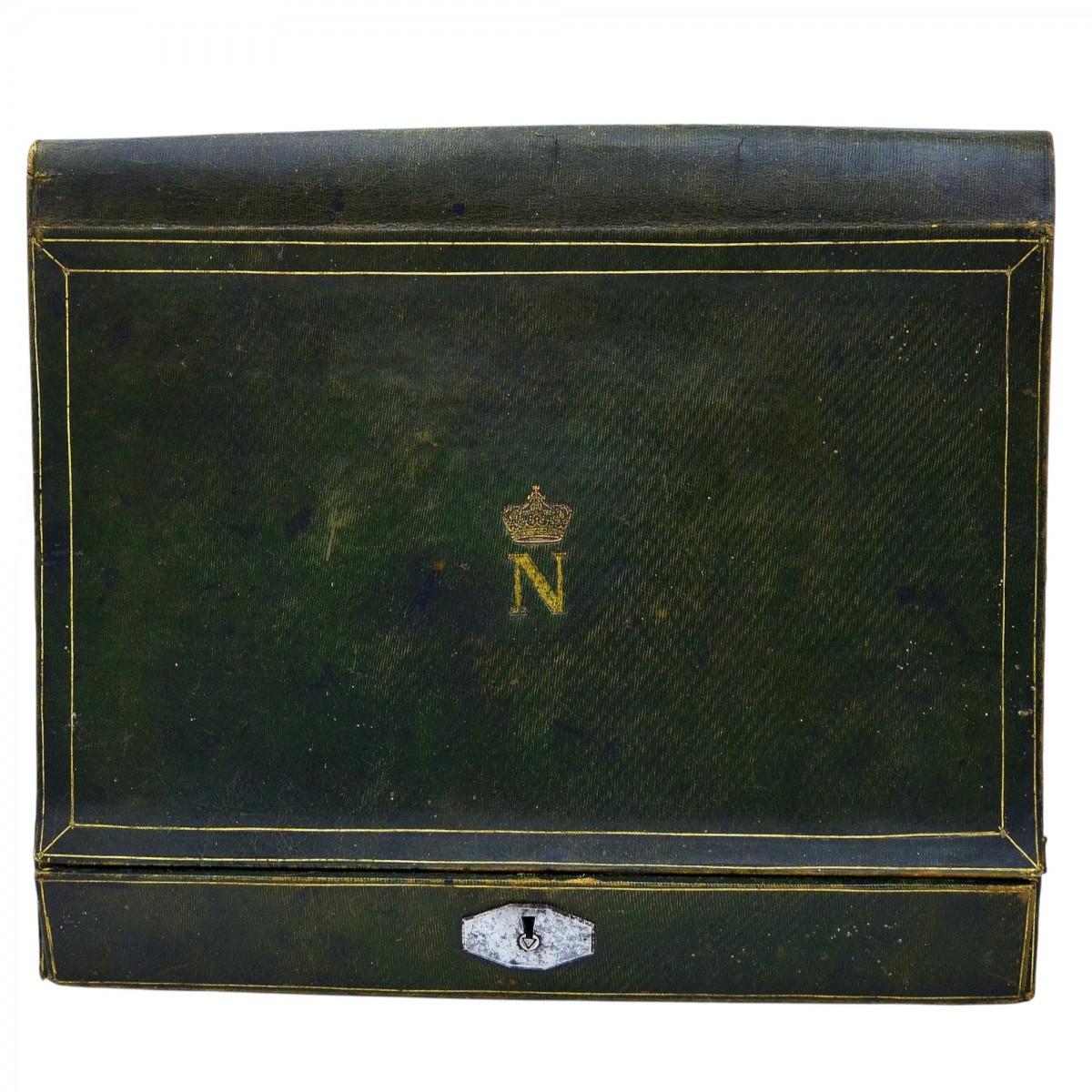 The briefcase for the papers of Emperor Napoleon Bonaparte of France