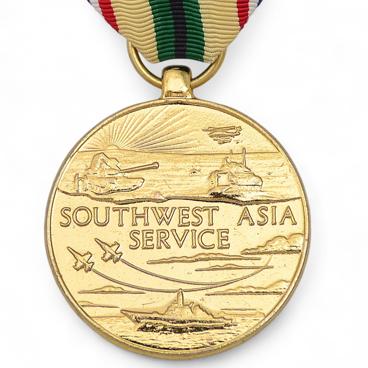 The medal "For Service in Southwest Asia" of the USA in 1991