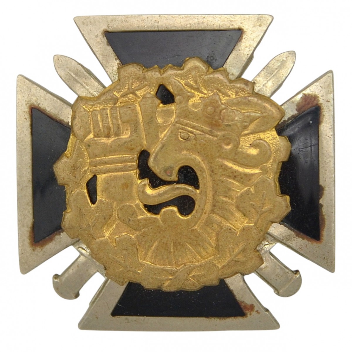 Finland. The badge of a serviceman who has completed officer training.