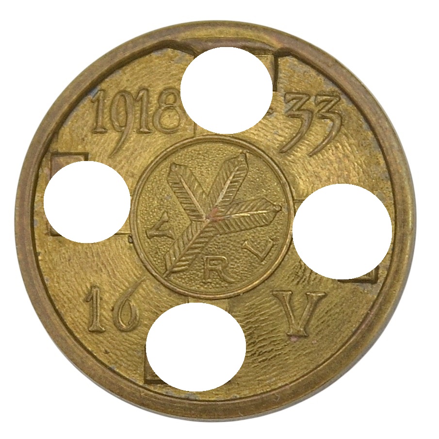Finland. Badge of a Civil War veteran of 1918