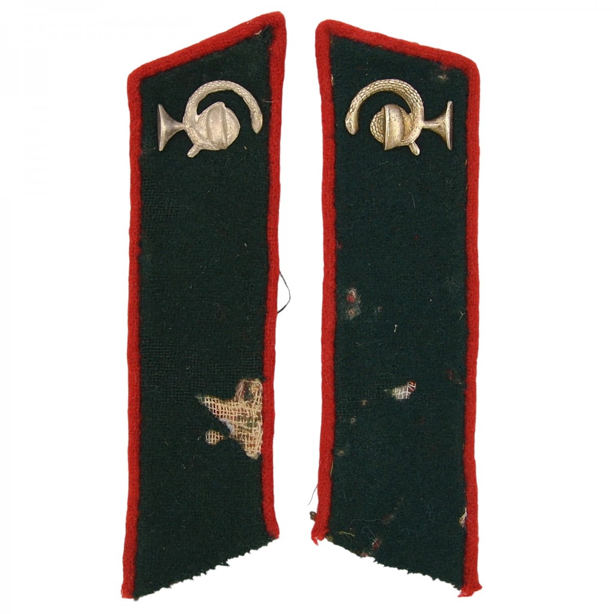 Buttonholes of the military veterinary service of the Red Army in 1928