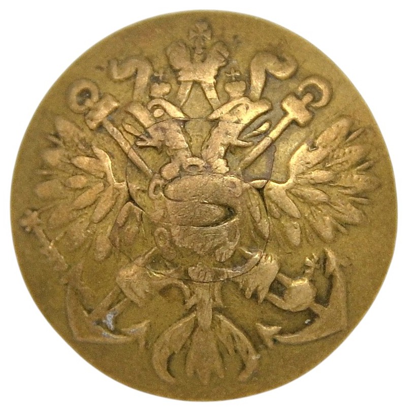 The button from the uniform of the sailor REEF model 1904