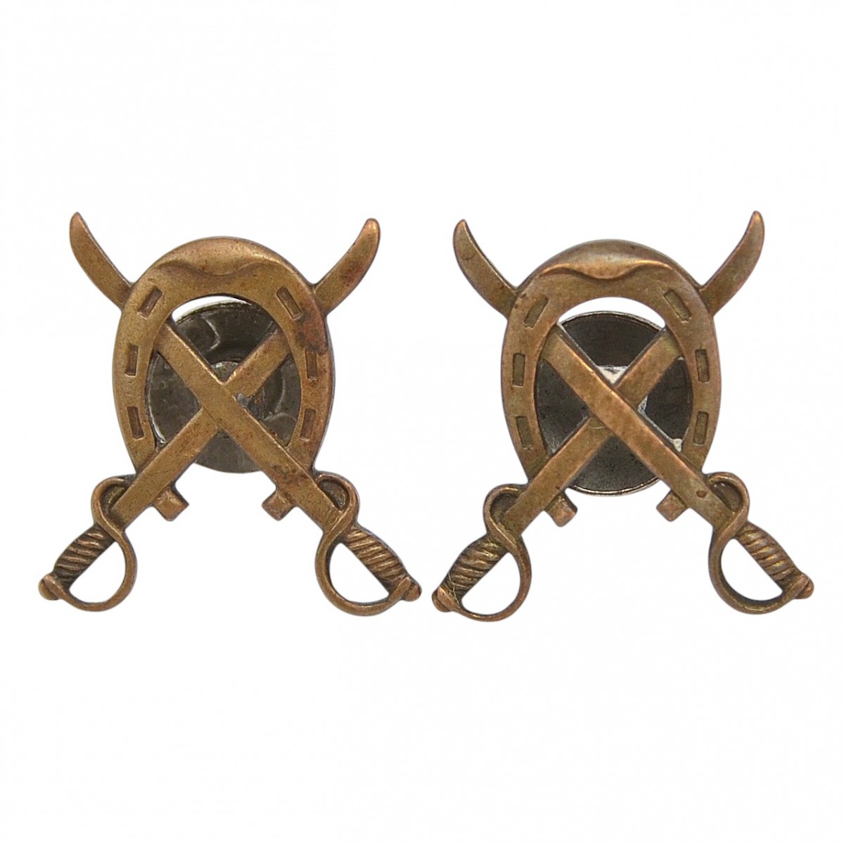 The insignia of the Red Army cavalry of the 1936 model