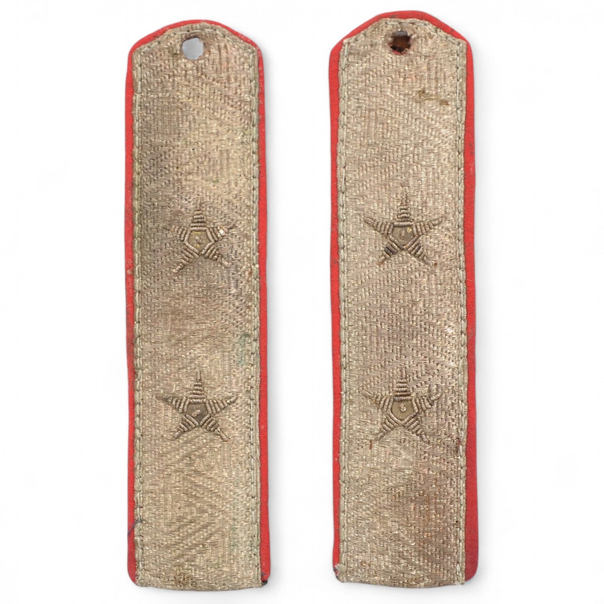 Shoulder straps of the RIA Infantry ensign during the First World War