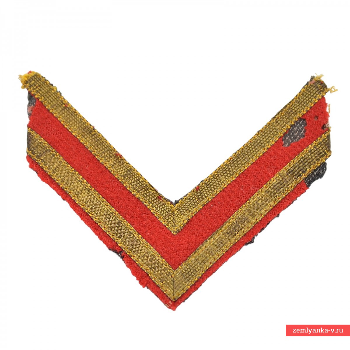 The armband of the Red Army captain of the 1940 model