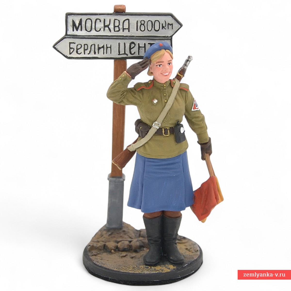 The tin soldier "Katyusha the military traffic controller in Berlin"