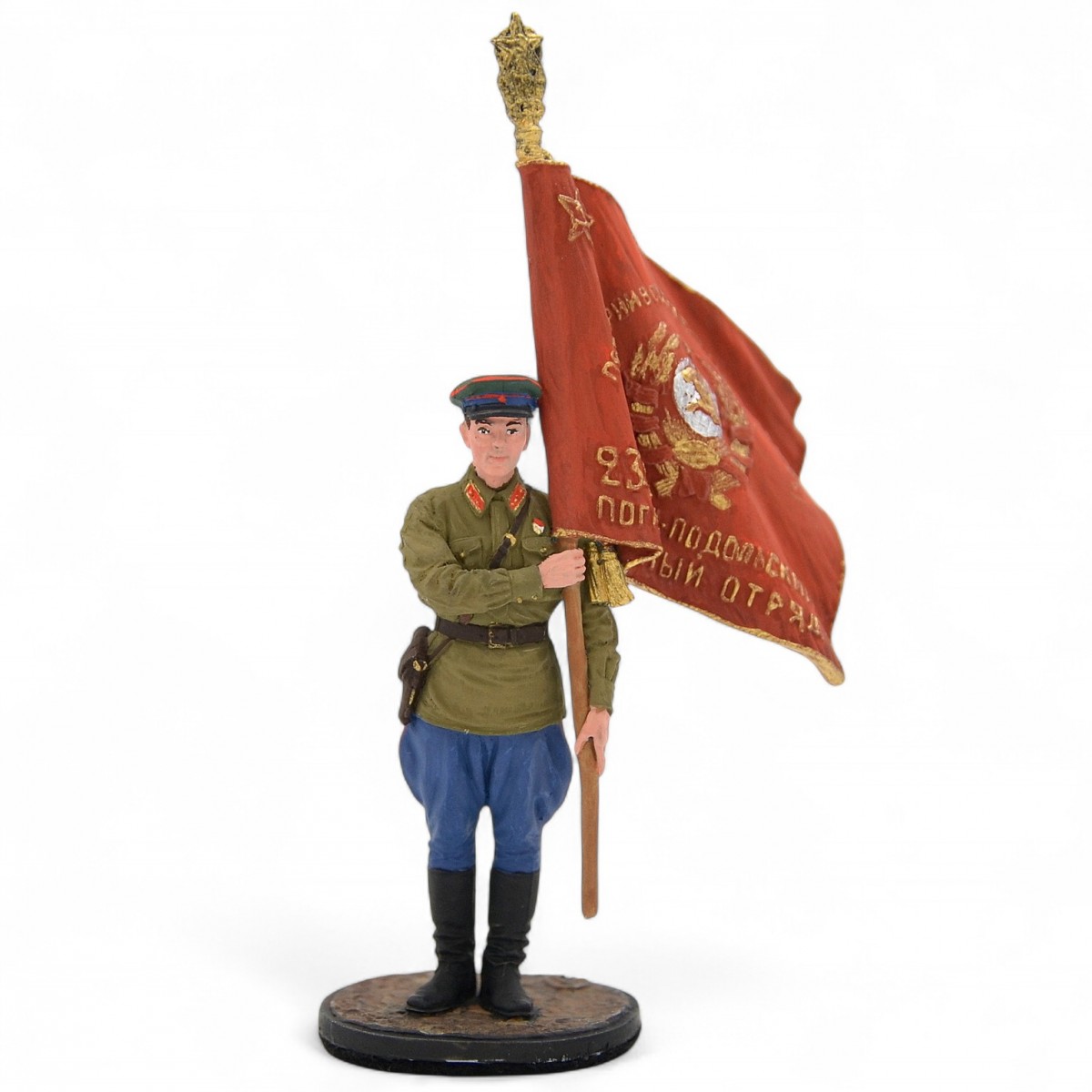 The tin soldier "The standard-bearer of the NKVD PV"