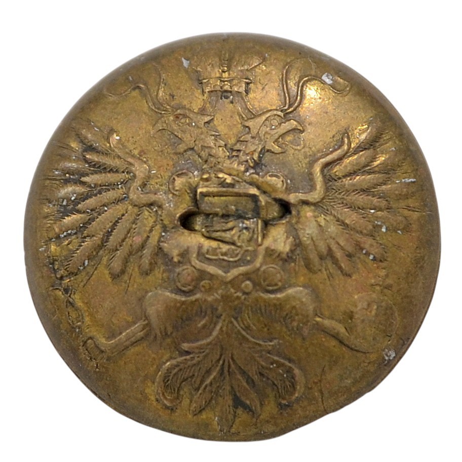 Uniform button of an infantry officer RIA