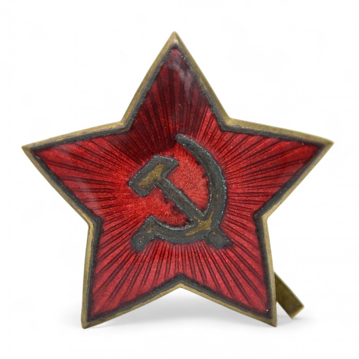 A star on the cap or cap of the 1955 model