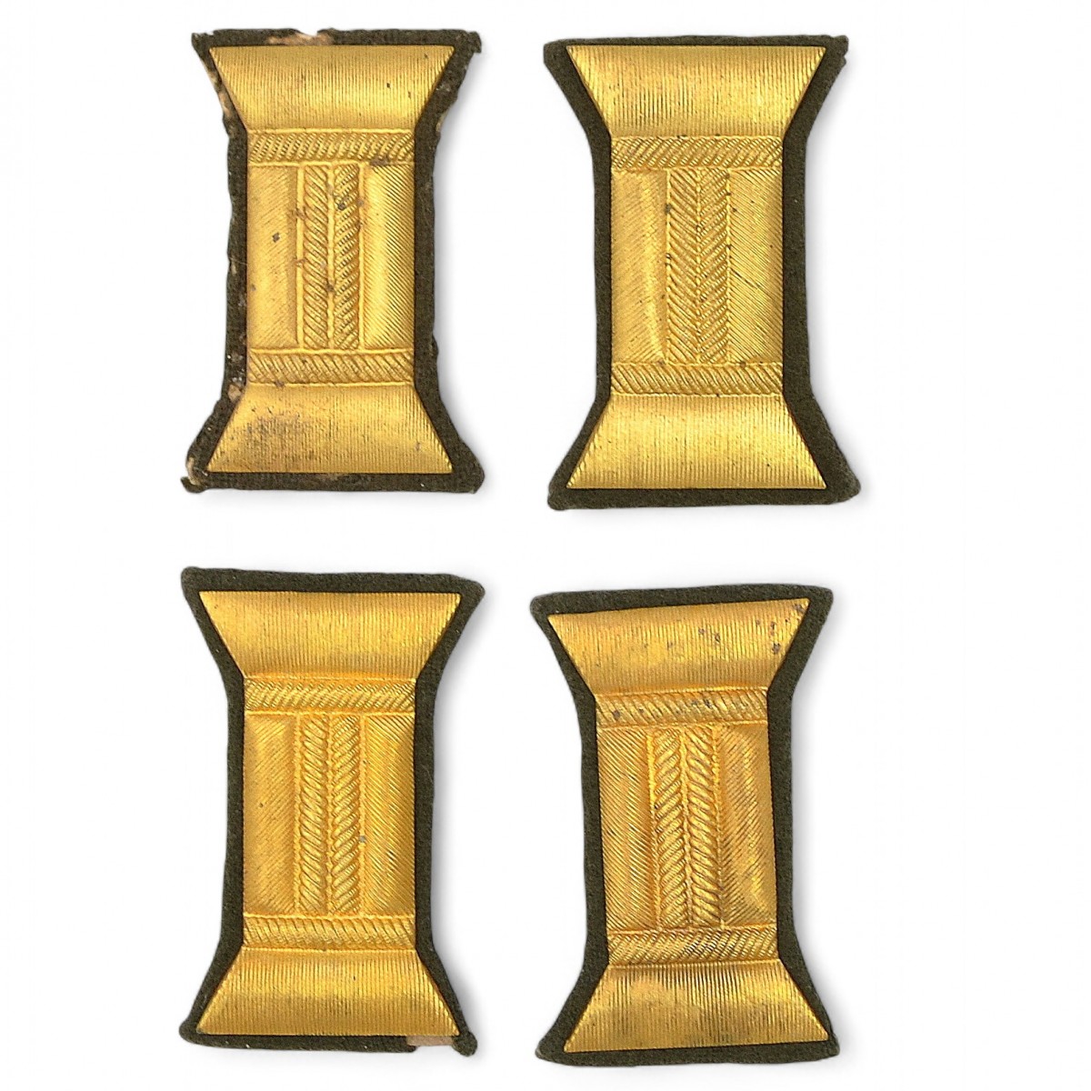 A lot of sleeve coils, model 1943/47, for the dress uniform of the SS 