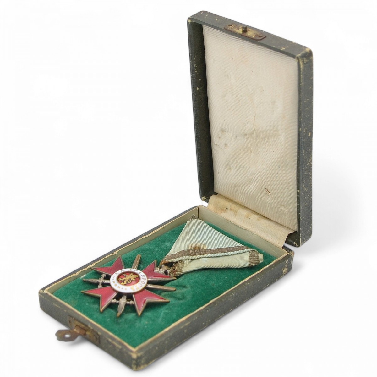 Order "For Bravery" of the 4th degree, 2nd class in a case, 1 issue. Bulgaria.