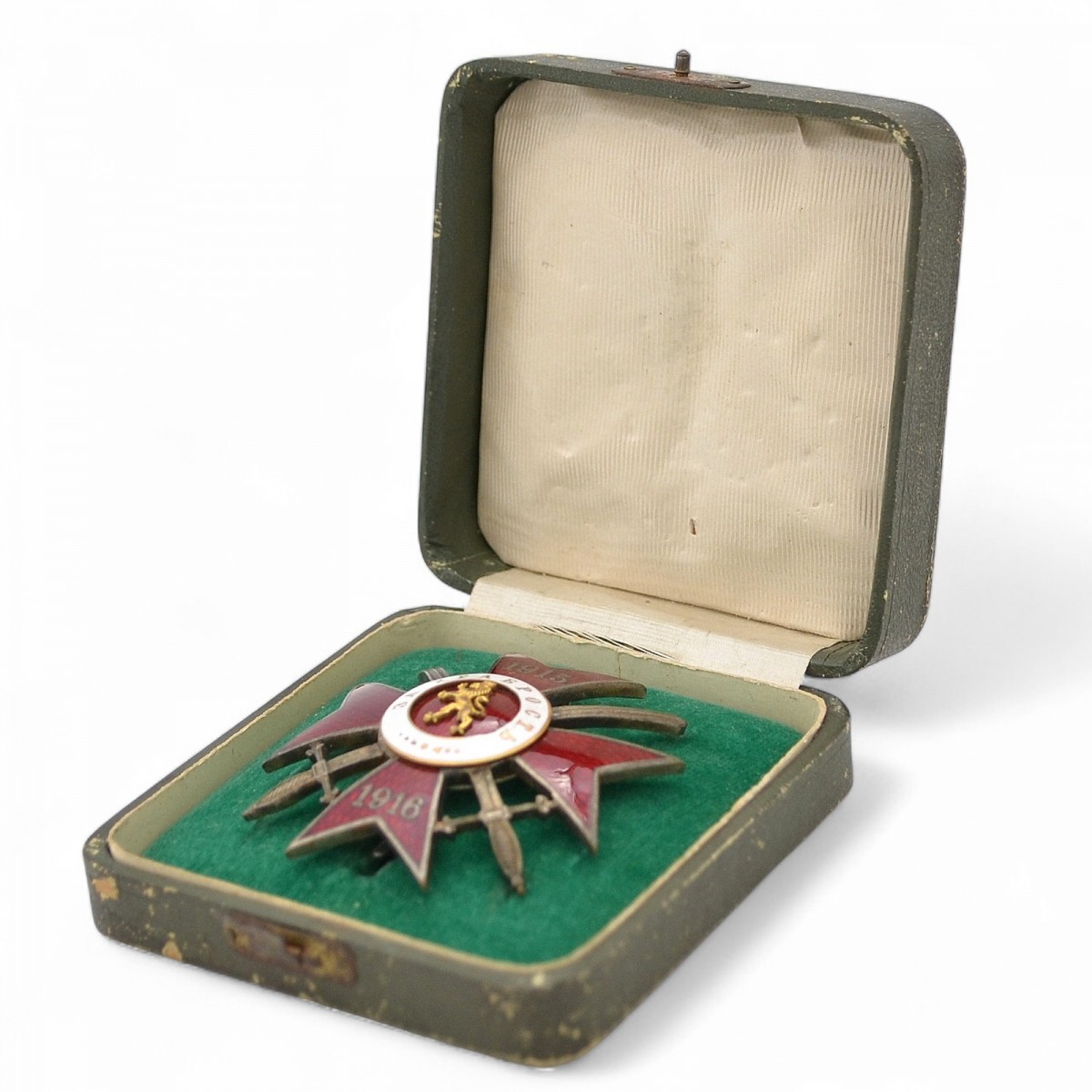 Bulgaria. Officer's Order for Bravery, 4th class, 1st Class, 1915-1916 