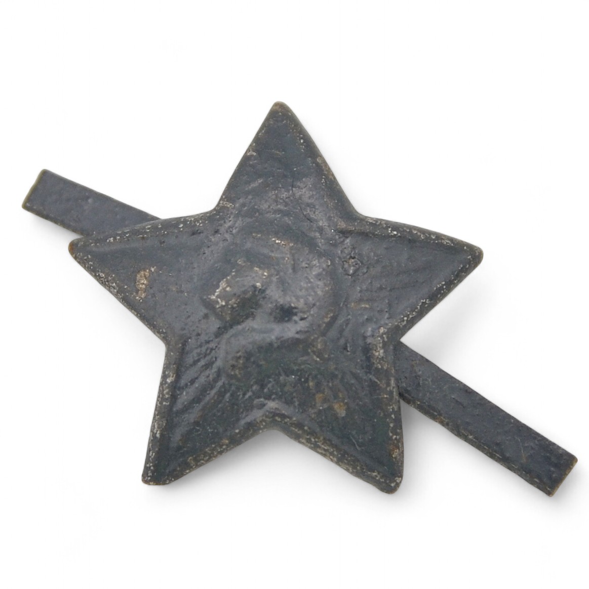 A star on the cap of the Red Army during the Second World War