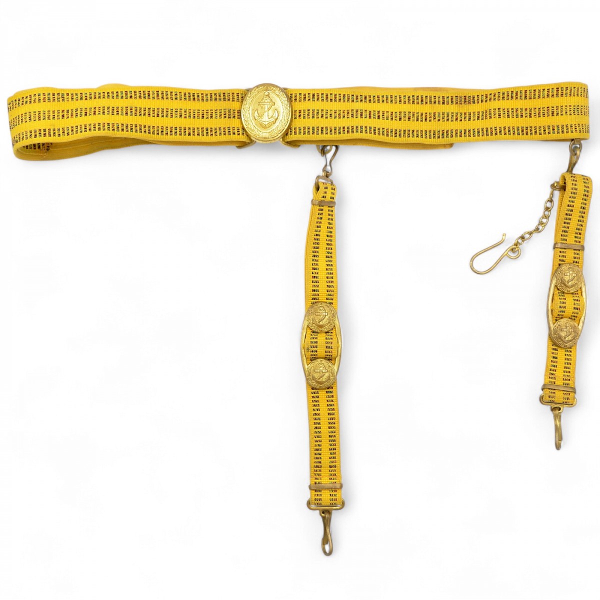Ceremonial naval officer's belt, model 1955