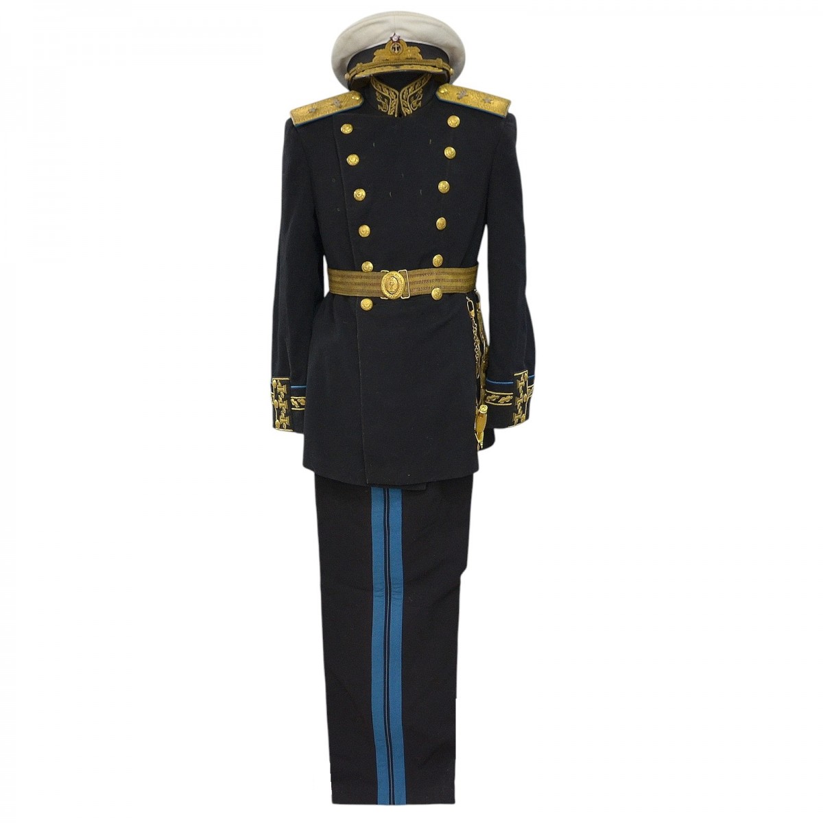 A set of uniforms of the Major General of the USSR Navy Air Force in 1945