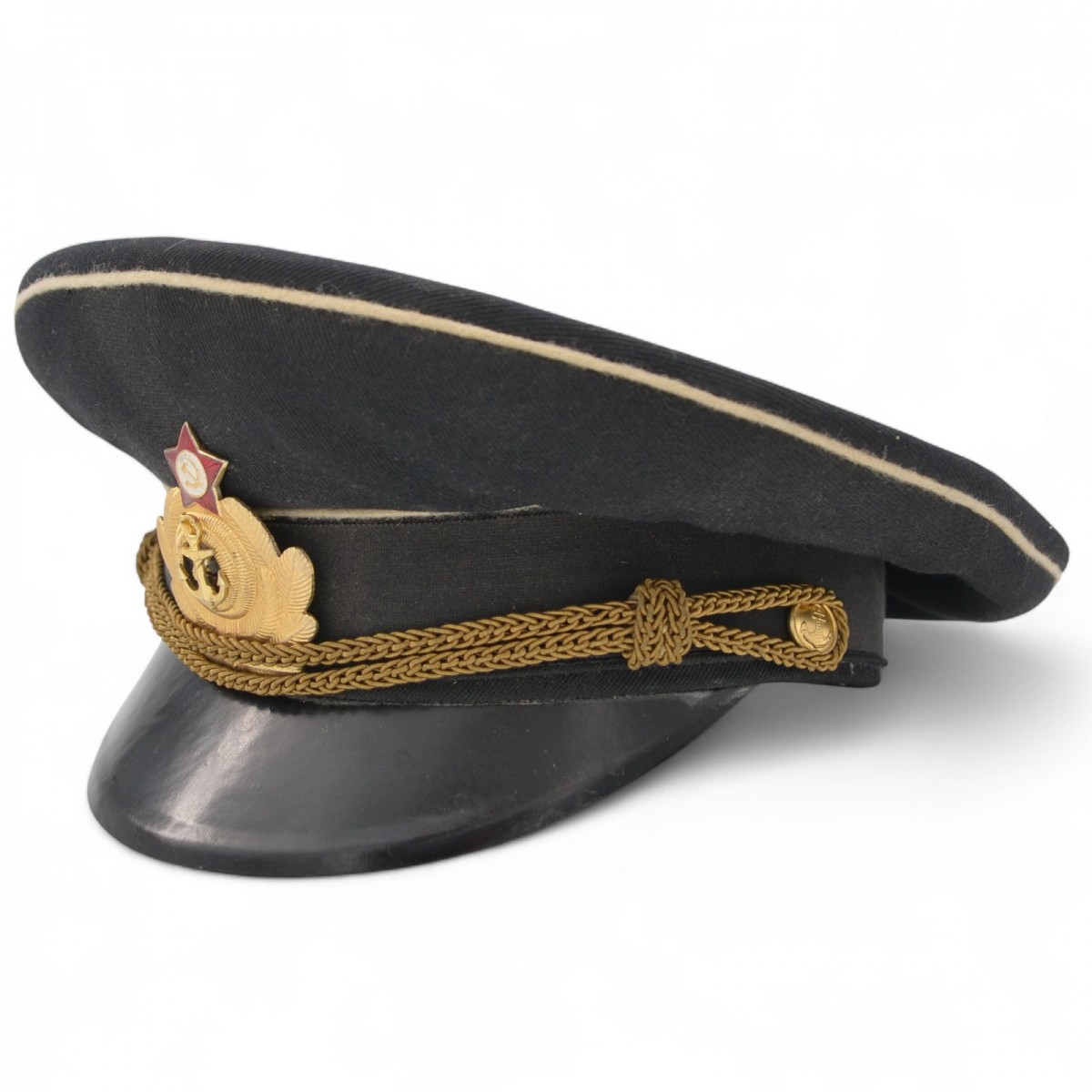 The casual cap of an officer of the USSR Navy