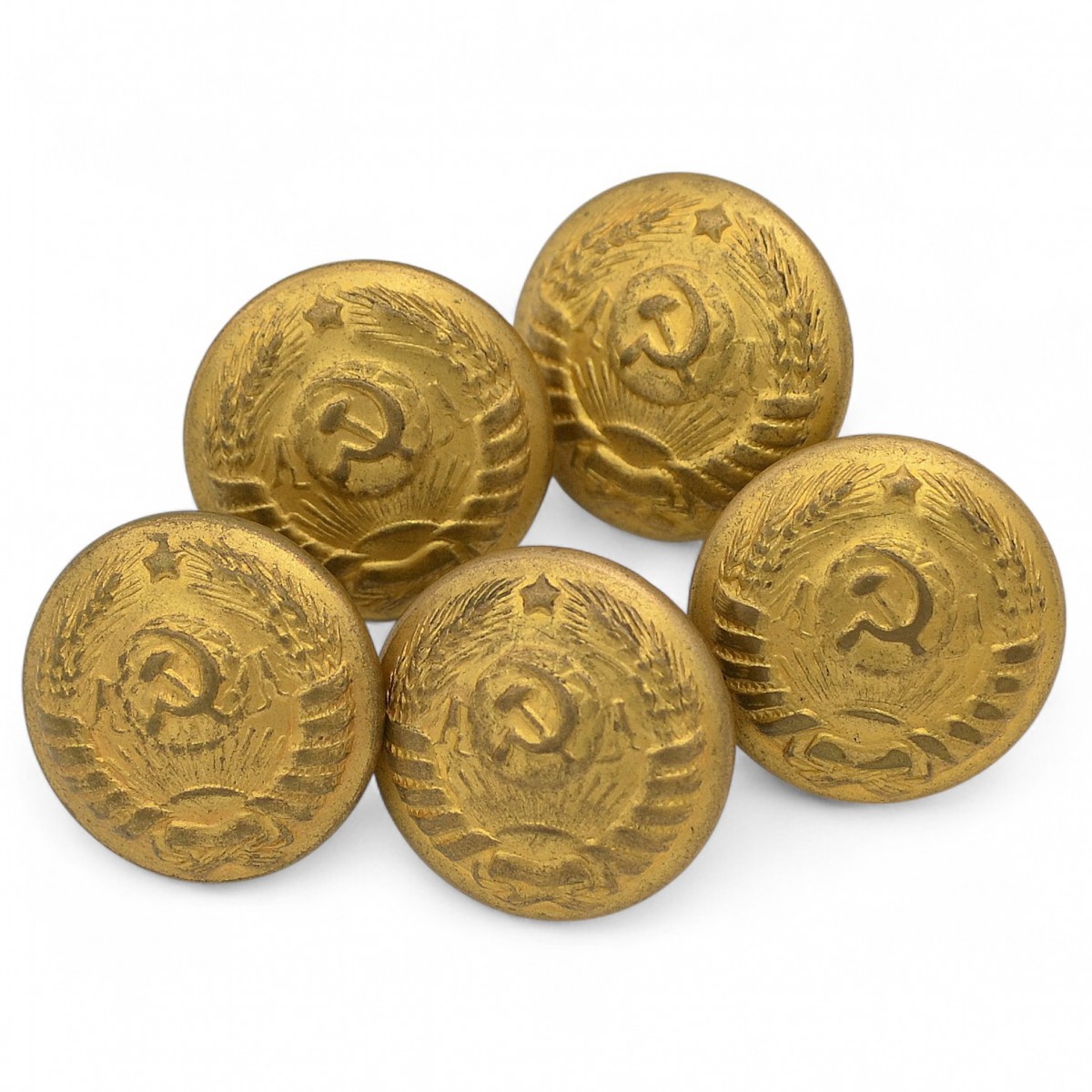 A lot of Red Army General's uniform buttons mod. 1940