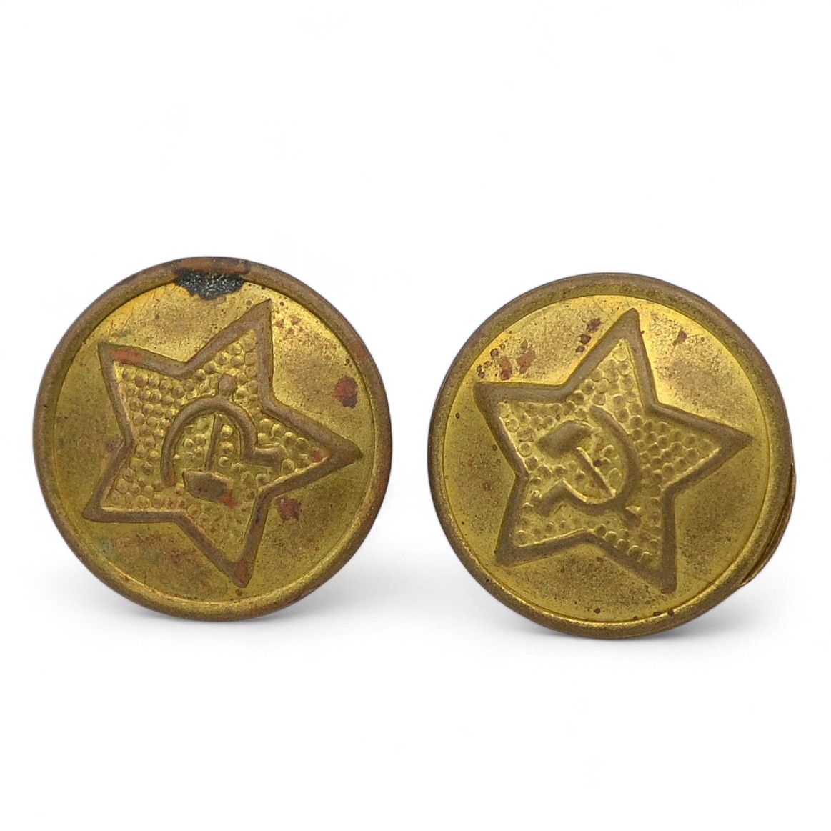 A pair of Red Army shoulder buttons mod. 1943