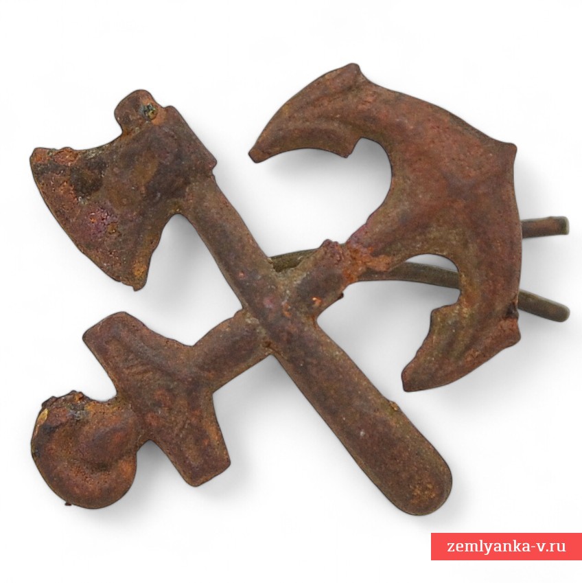 Lavalier emblem of the railway troops, mod. 1936, large size