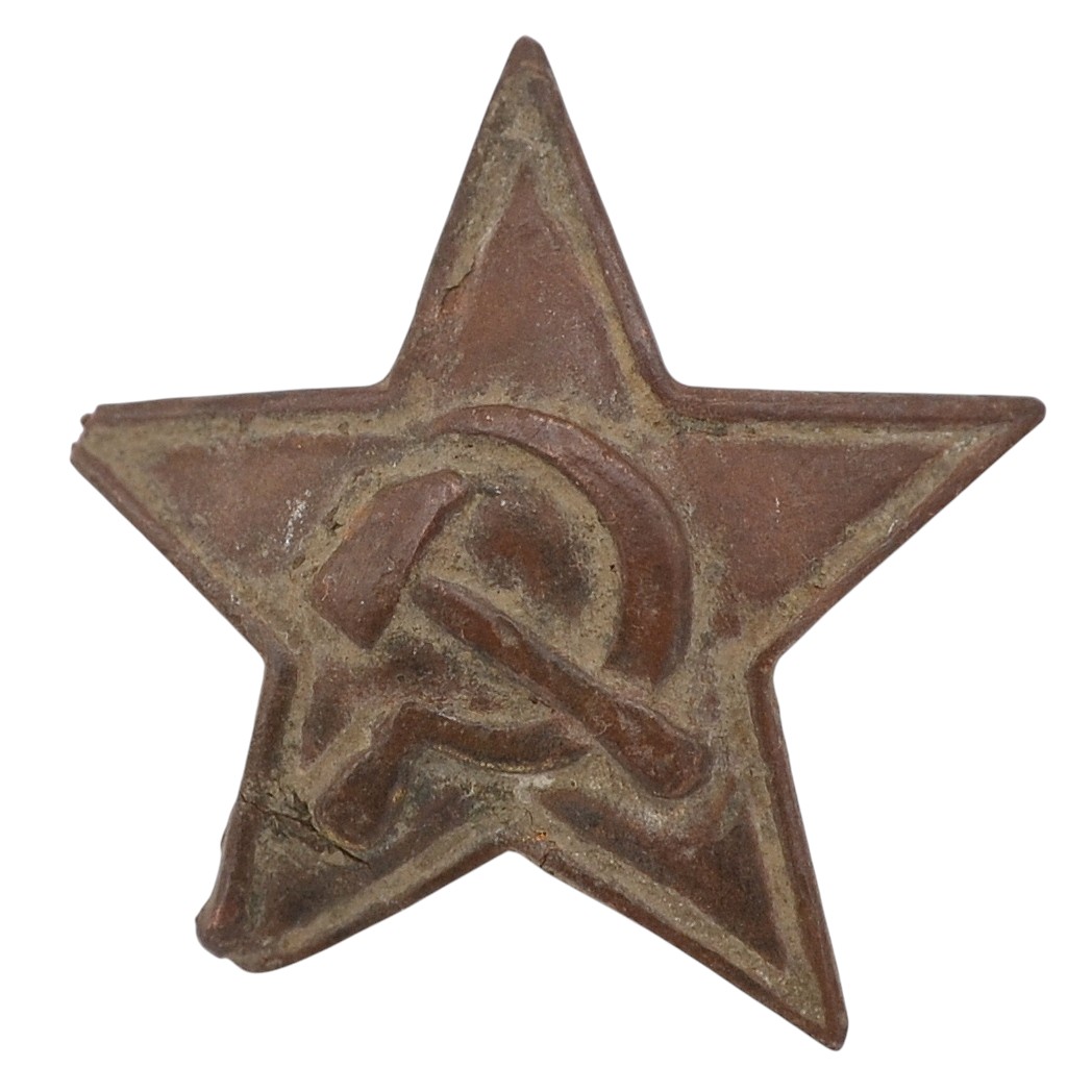 A star on a Red Army cap or budenovka, mod. 1922