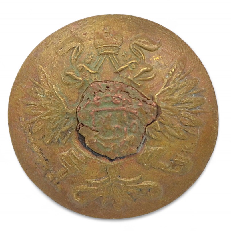 Uniform button of the lower rank of the RIA infantry of the 1904 model
