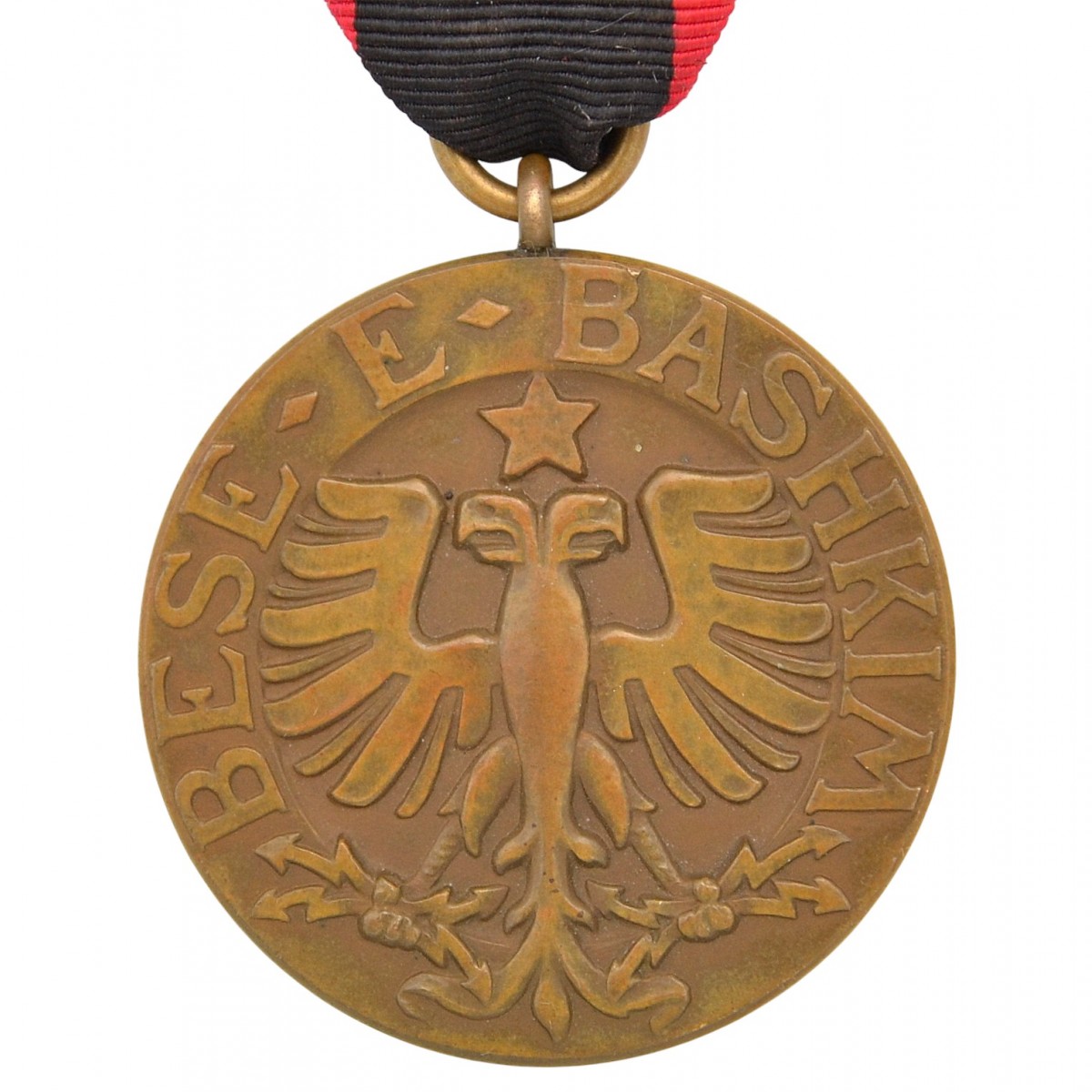 Albania. Medal of the Order of the Black Eagle, 3rd class (degree) "in bronze"