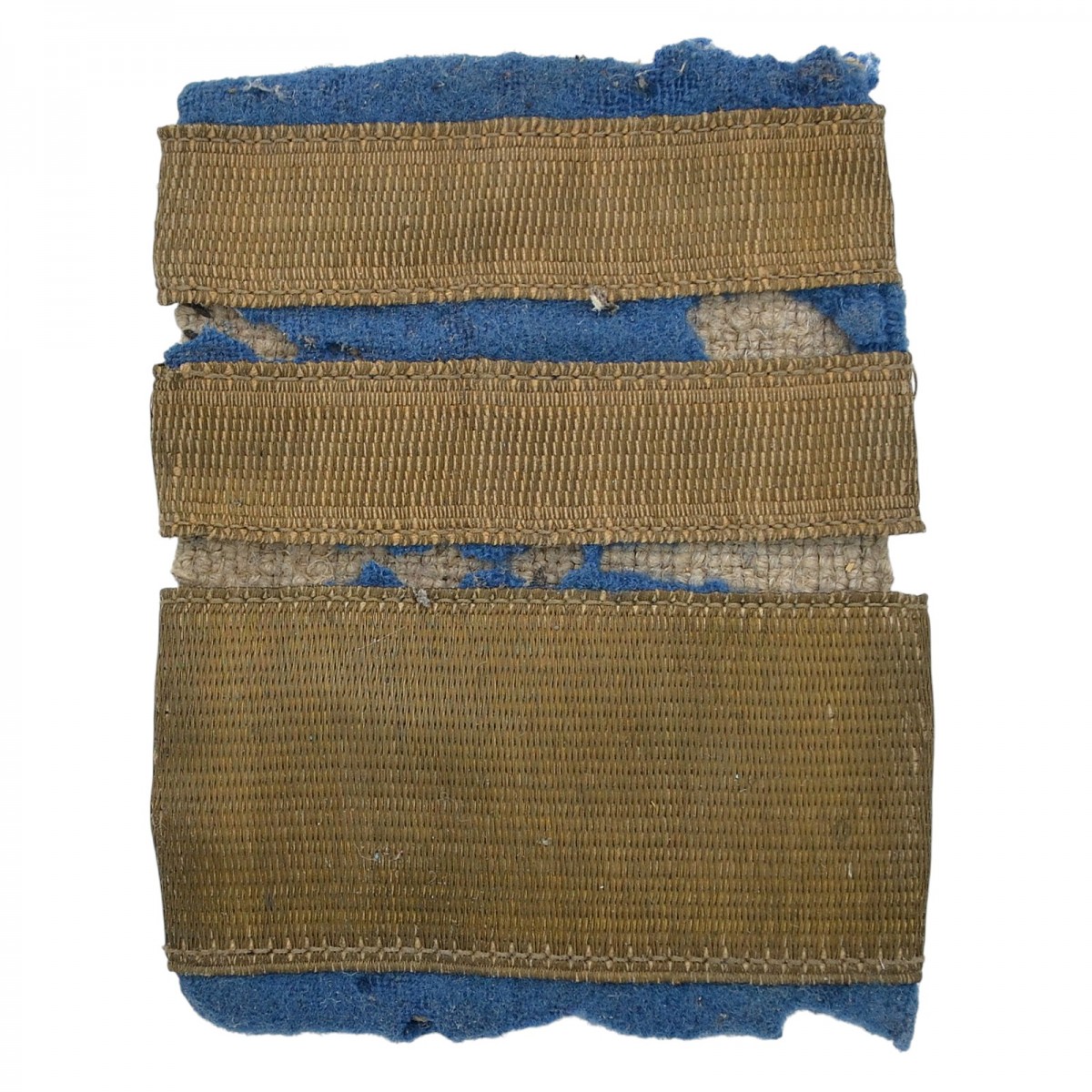 The sleeve patch of the supreme command of the USSR Navy, which belonged to V.Y. Jungmeister