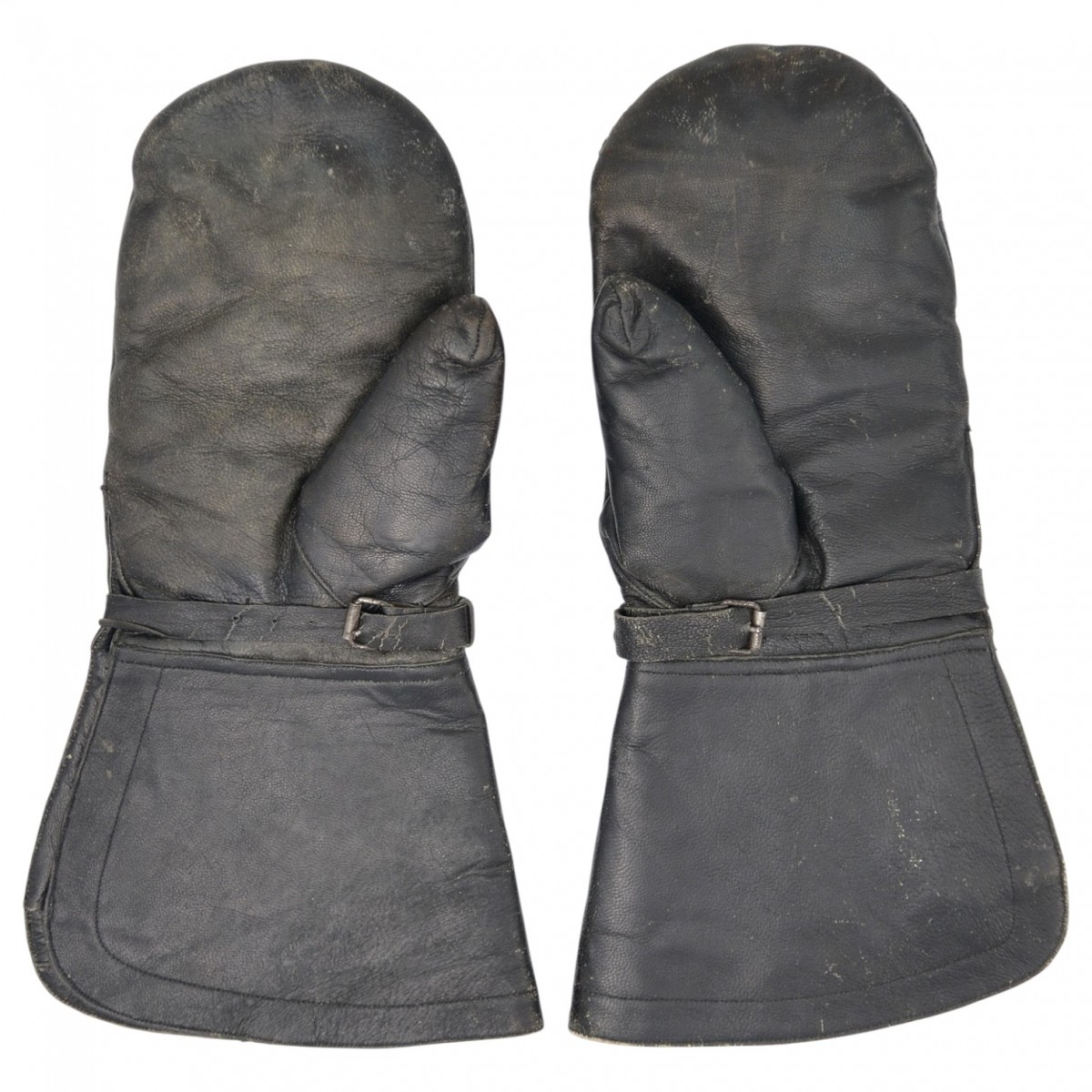 Leather leggings of a Soviet military pilot