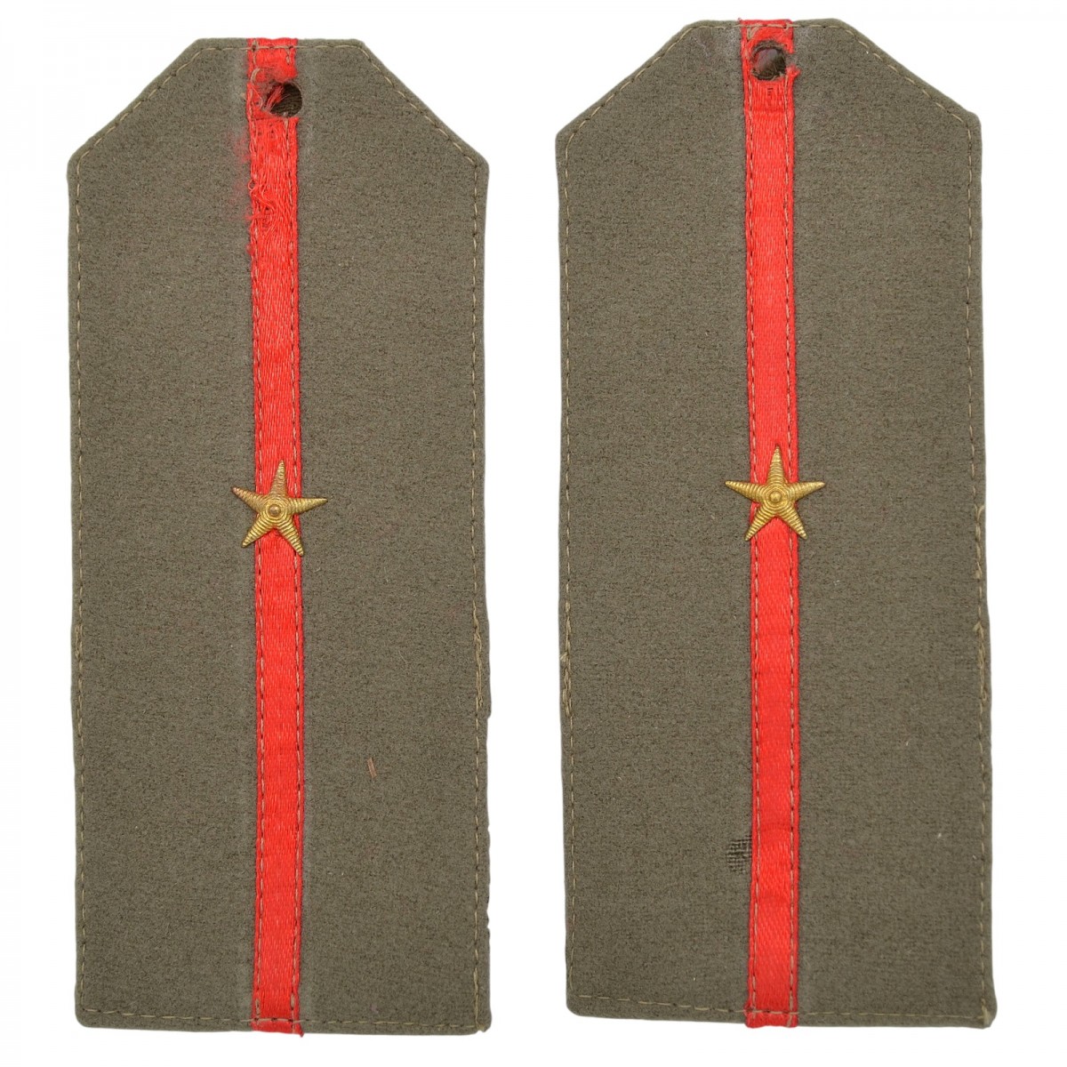 Shoulder straps of an ensign RIA