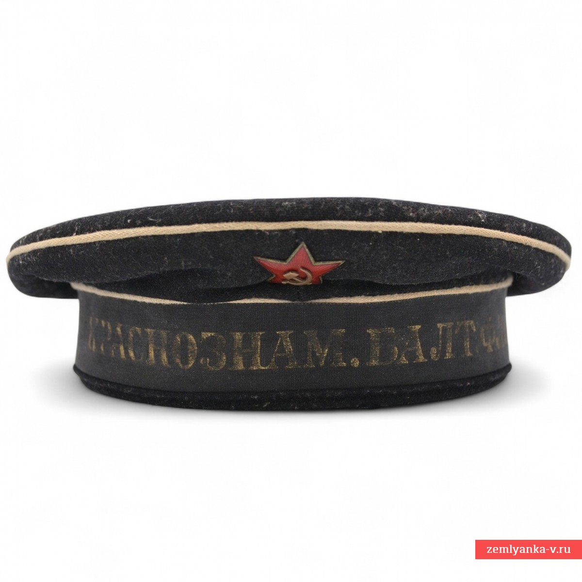 A sailor's cap of the Baltic Red Banner Fleet, mod. 1939, 1940.