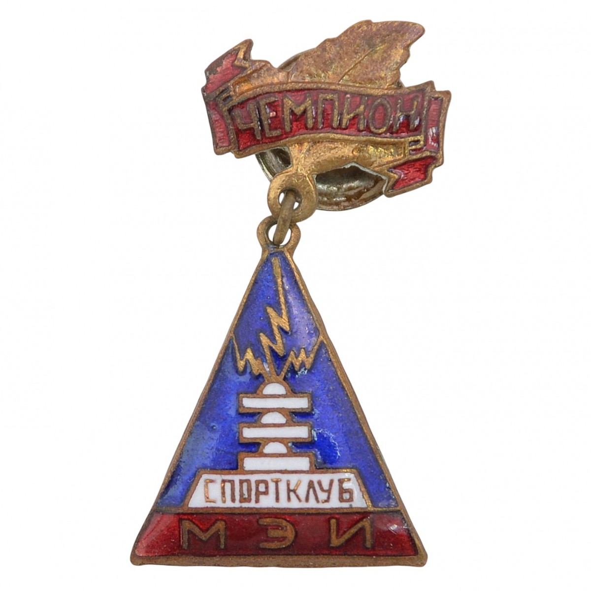 The badge of the MEI sports club "Champion"