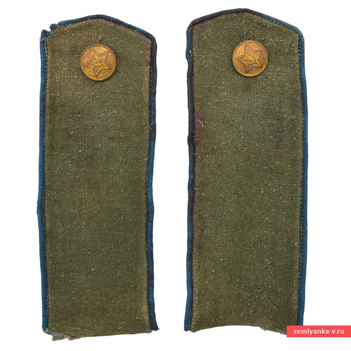 Field shoulder straps of the senior sergeant of the Red Army infantry, model 1943