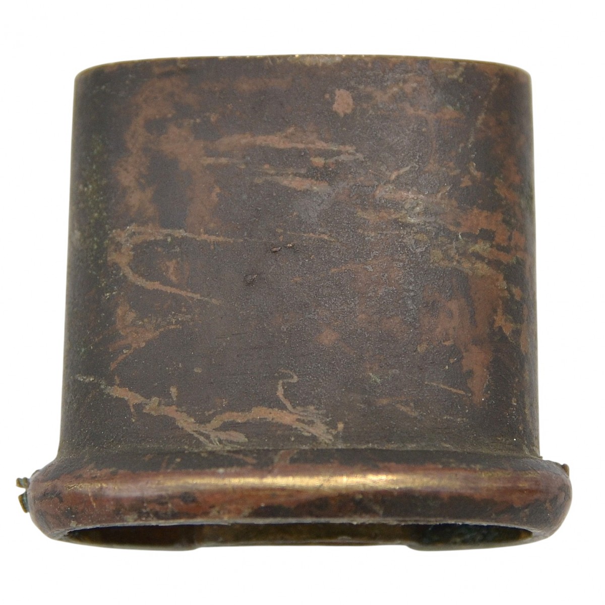 The mouth of the scabbard from the officer's saber, model 1881