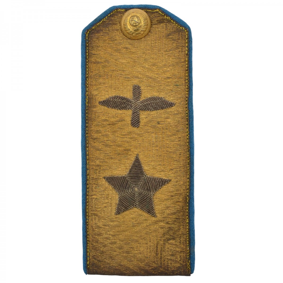 The daily shoulder strap of Air Marshal F.Ya. Falaleev