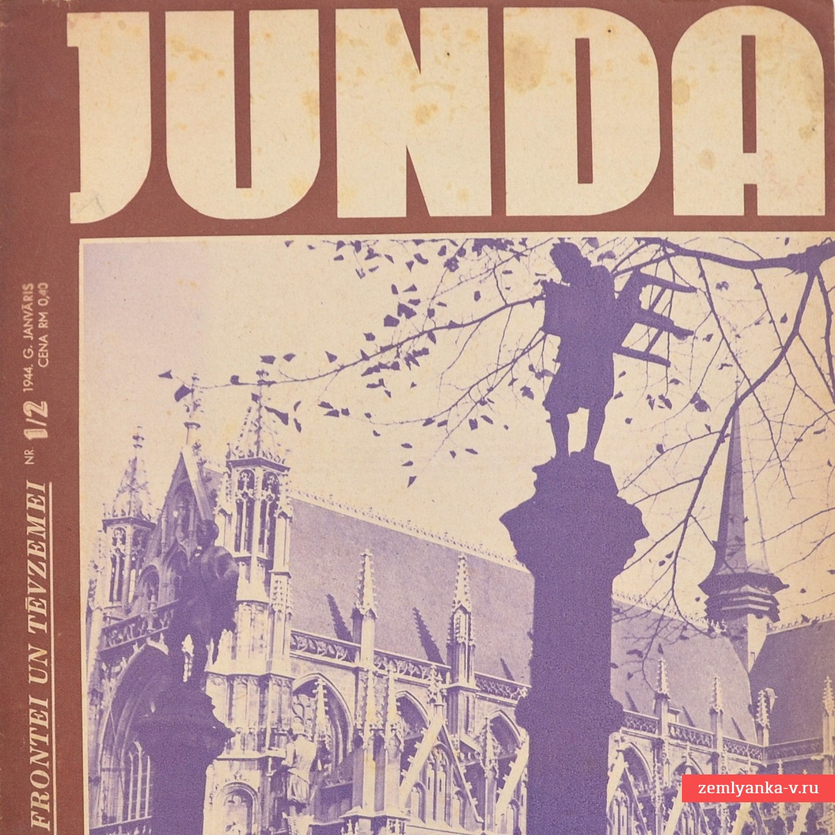 The magazine "Junda" No. 1/2 for January 1944.