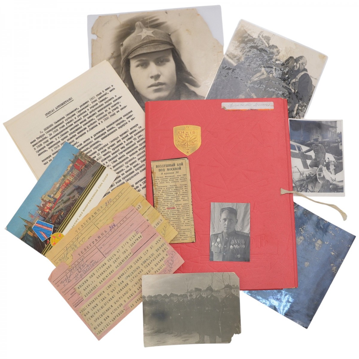 A small archive of Lieutenant General of the Air Force Dodonov V.Ya.