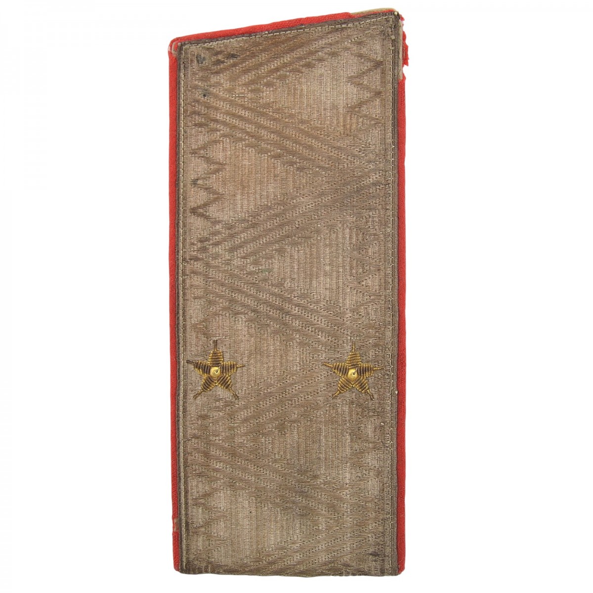 Greatcoat shoulder strap of Major General RIA